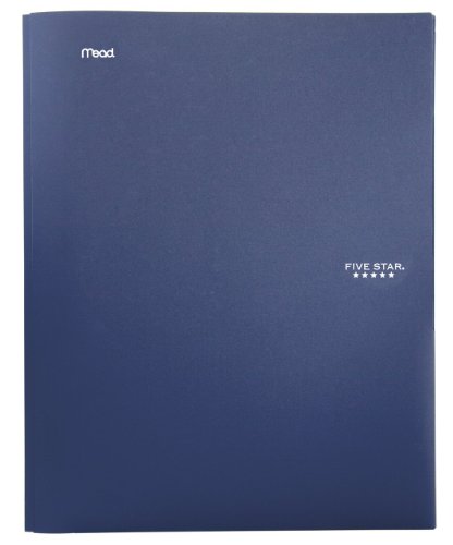 Fichier bleu marine Advance perforé pour éviter les feuilles déchirées
