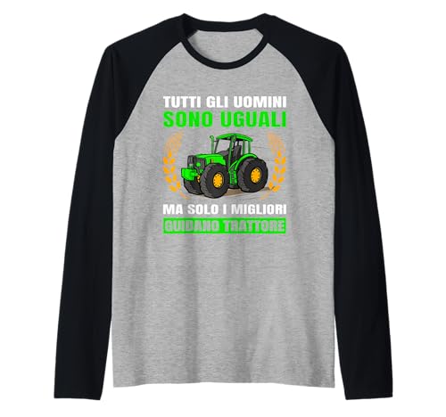 Agriculture Only The Best Drive Tractor Tractor Raglan Baseball Tee