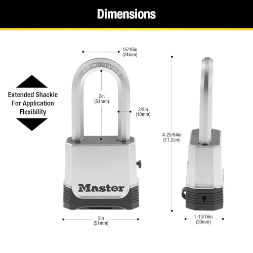 Master Lock M176XDLH Heavy Duty Outdoor Set Your Own Combination Lock thumb #5