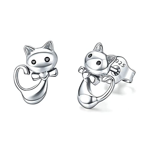 Bijoux de mode boucle d'oreille pour fille collection de chats et femmes
