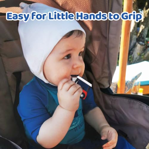 Image of Baby Silicone Golf Cart Teether,Sensory Chew Toys