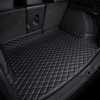 Auto Lederen Kofferbakmatten voor Audi A3 Sportback 8Y 2020-2024, Car Boot Protector Kofferbak Waterdicht Anti-Kras Anti-Slip Bagagebak Beschermer,F/Coffee
