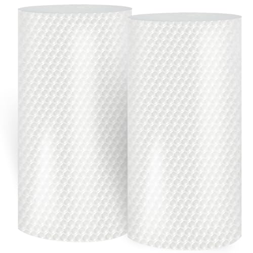 High-PQ Luftpolsterfolie Rolle - Besonders reißfeste und transparente Noppenfolie als Schutz für Paketversand Post und Umzug (2 Rolle 40cm x 10m)