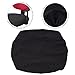 T Shaped Jacquard Fabric Office Chair Cover, Soft and Comfortable, 360 Degree Protection for All Chair Styles (black)