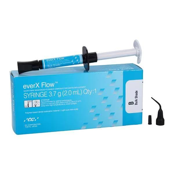GC 012900 everX Flow Flowable Dental Composite Syringe 3.7 Gm 012898