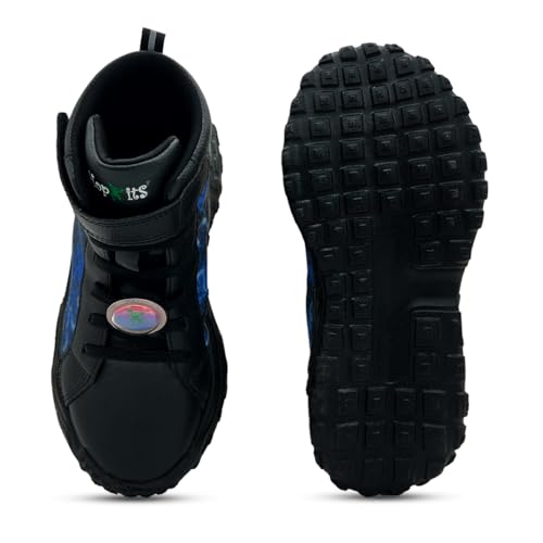 Image of KazarMax Hopits Kids Boys and Girls Ankle Length | High Top | Slip-on Sneakers Shoes | Lightweight | Outdoor Shoes Collection