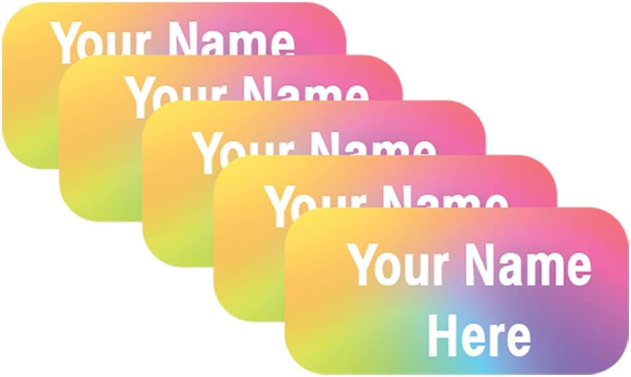 Personalized Name Labels for Kids โ 60 Waterproof Peel-and-Stick Labels for Clothes, Lunch Boxes, Water Bottles, Laundry Bags โ Durable, Dishwasher & Microwave Safe, Perfect for Camp, Daycare, School