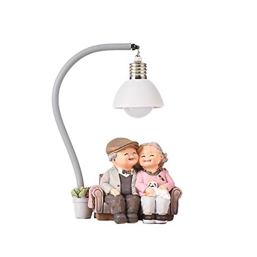 Statuetta Di Anniversario Di Matrimonio Per Coppia: Simboleggia L'Essere Con Te Fino Al Vecchio Giorno Di San Valentino Decorazione Il Regalo Per Coloro Che Ami O Per L'Anniversario (B)