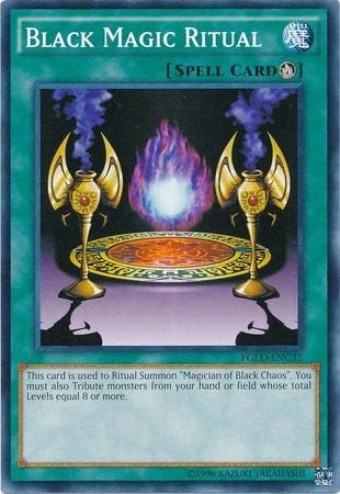 Miniatura 1 de Yu-Gi-Oh! - Ritual mágico negro - YGLD-ENC32 - Común - Edición ilimitada - Mazos legendarios de Yugi