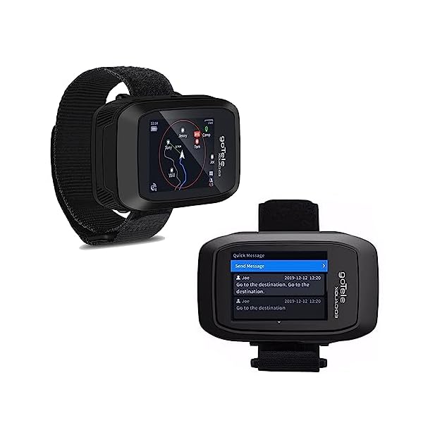 2 Packs GPS Handheld for Hiking Real Time Group Outdoor Exploring Tracking Communication Device Gotele Xquad 03 Off Grid Tracker No Network Required