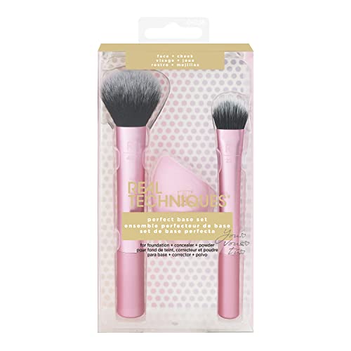 Real Techniques Perfect Base Set de pinceaux teint pour un maquillage zéro défaut