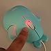 Cute Animal Baby Dolphin Shape USB Wired Mouse 1600 DPI Optical Mice Mini Small Kids Children Mice Gift for Boy Girl Men Women Kids Mom Dad Boyfriend Daughter for PC Laptop Computer (Blue)