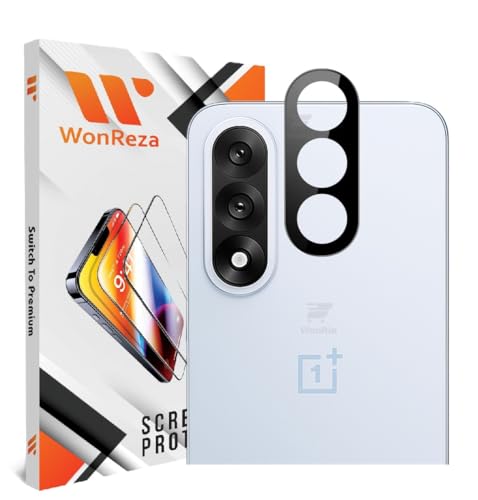 Image of Pack 1- Back Camera Glass Protector for OnePlus Nord 5 5G [3D Premium] Camera Glass Protector (Black)
