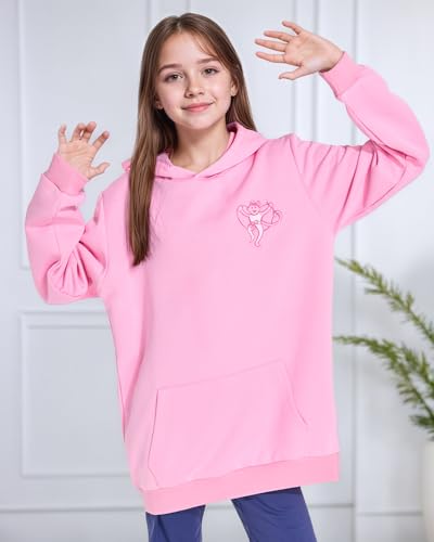 Graphic Hoodies for Teen Girls Cute Monkey Drawstring Sweatshirt Pullover Long Sleeve Preppy Clothes With Pockets2