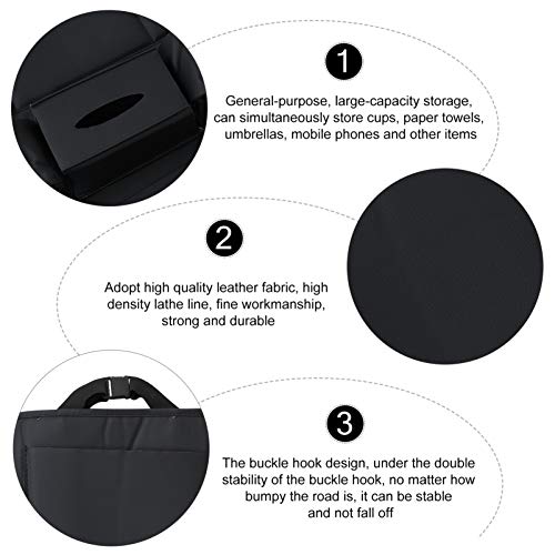 STOBOK Assento de Carro de Volta Organizador Do Assento Automotivo Volta Organizador para Crianças C