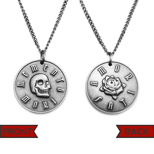 Stoicism Amor Fati Pendant Necklace3