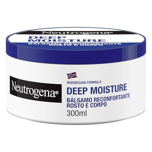 Neutrogena Formula Norvegese Balsamo Comfort Multiuso Idratazione Intensa, Crema corpo, viso e mani, Crema mani riparatrice con 15% Glicerina, Crema corpo idratante pelle secca, 300 ml