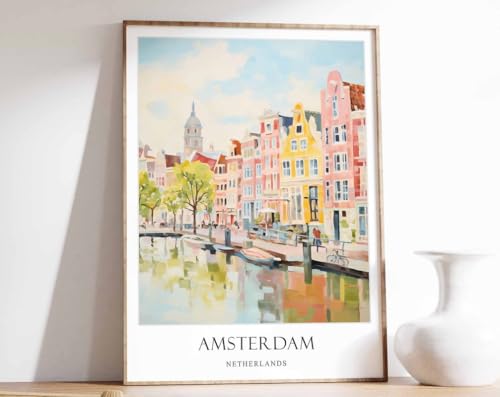City poster Amsterdam pour une décoration murale inspirante