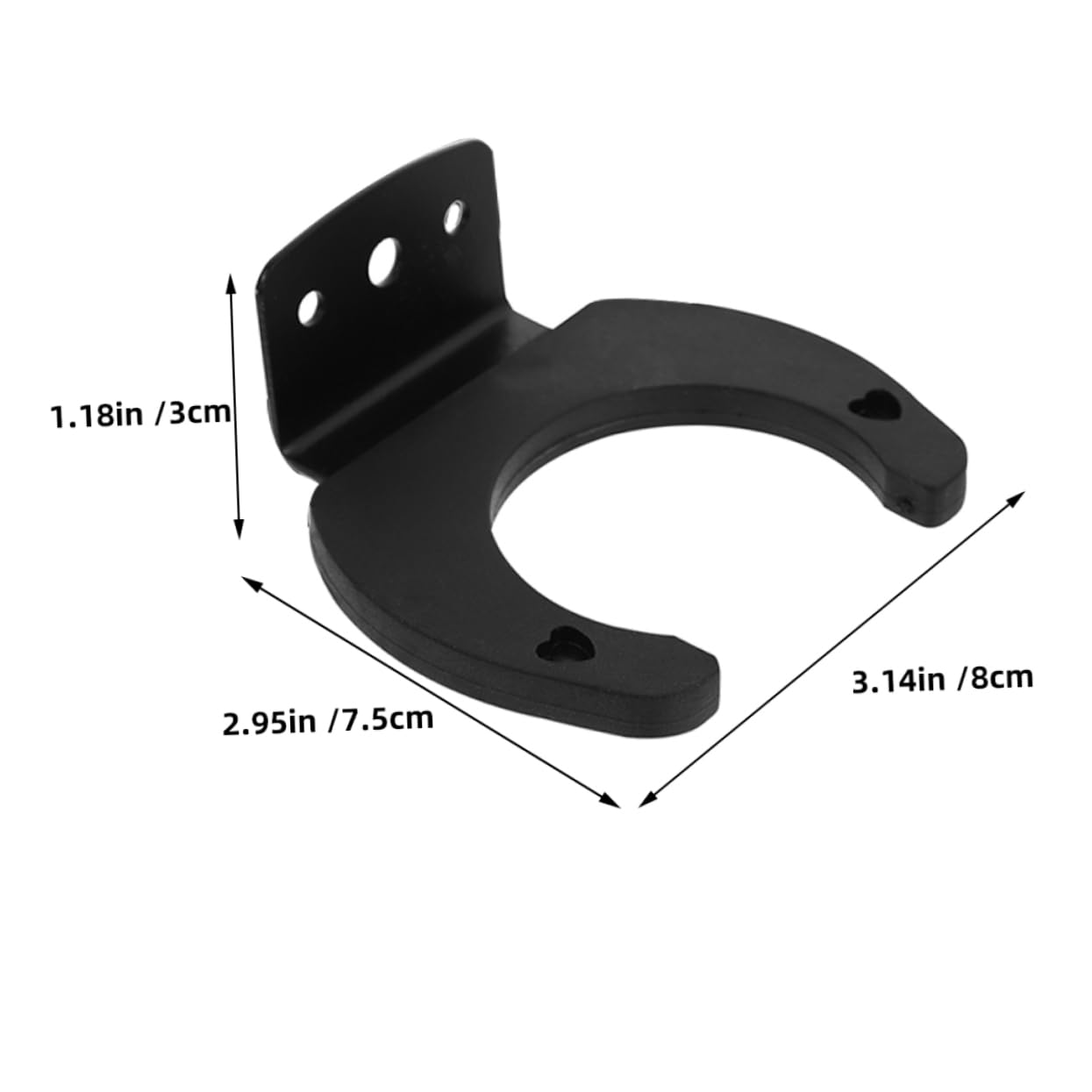 MUELODSIC 4pcs Wall Mount Microphone Holder Angle Mic Bracket for Home Office Space Saving Design Durable Wall Rack for Various Microphone Models Easy Installation