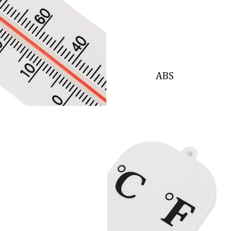 Thermometer Office Interior Glass Scaled Fahrenheit Wall Mounted