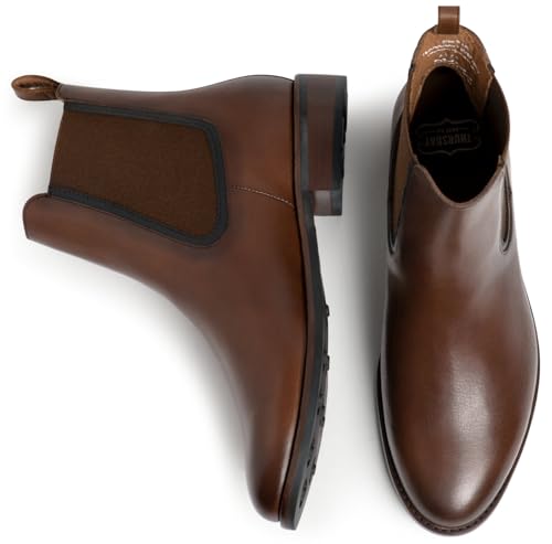 Thursday Boot Company Women's Duchess Chelsea Ankle Boots, Walnut, 6.5 by Thursday Boot Company - Image 5