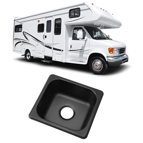 Wohnmobil-Waschbecken aus Edelstahl kitchen sink Kleines Waschbecken 150 X 135 X 70 Mm Spülbeckeninhalt mit 40 Mm Abflussloch Für Wohnwagen, Wohnmobil, Boot, Éviers de restaurant