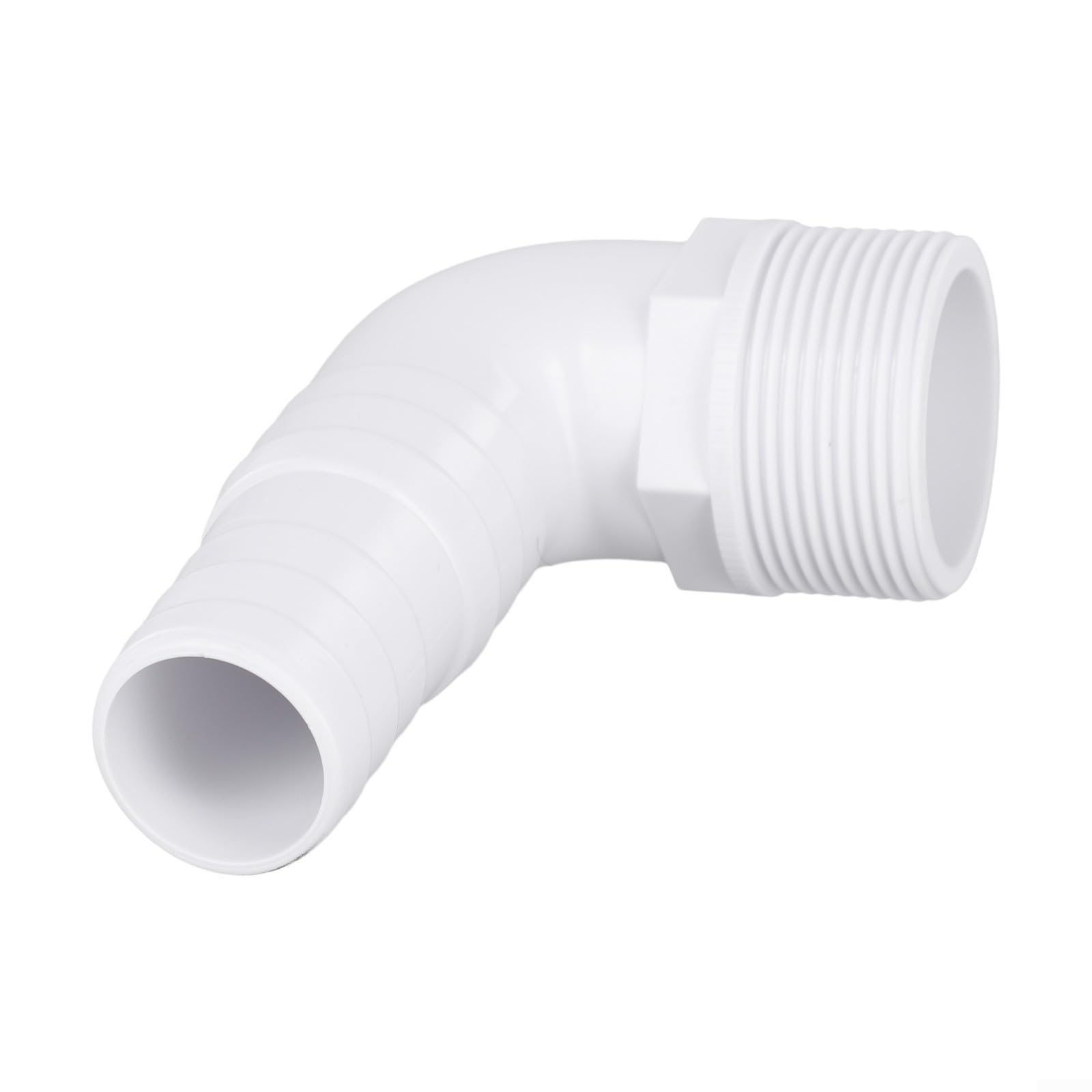 1.5 inch 90 Degree Smooth Elbow Fitting for Above Ground Pool Equipment Replaces SPX1105Z3 SPX1105Z4 Inlet Outlet Adapter