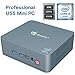 Produktbild Mini PC Windows 10 Beelink U55 Desktop PC Intel Core i3-5005U CPU 8GB 256GB Support 1TB SSD/ 2.5 inch HDD 2.4+5.8GB Dual-WLAN Gigabit Ethernet Multimedia Computer 4K Lüfter Kühlung Desktop Computer