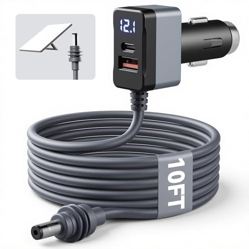 Câble Starlink Mini 12V 24V cordon allume-cigare pour recharge en voiture et van