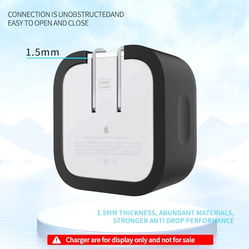 Funda de silicona Seanai premium para adaptador de corriente de 40W resistente 4