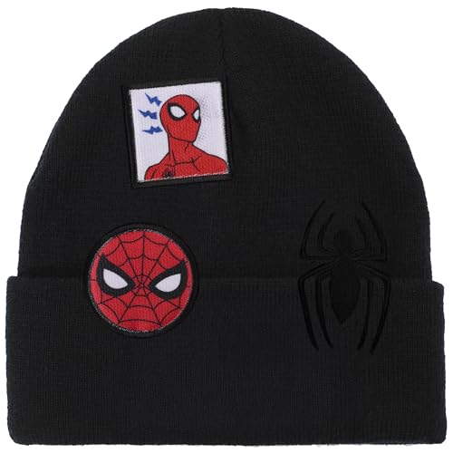 Bioworld Spider-Man Classic Thwip Thwip Adult Ribbed Knit Beanie