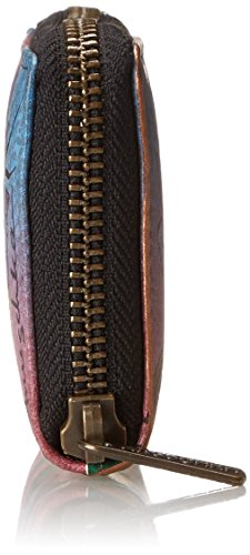 Image of Anuschka 1110 Wallet,Luscious Lilies Denim,One Size