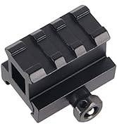 ToopMount Picatinny Riser Mount Compact, High Profile Rail Riser Mounts Adaptor Scope Mount Base ...