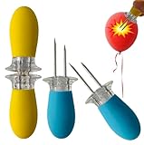 Ajqxh 2PCS Balloon Striker Popper Tool,Portable& Easy Storage Design,Ideal for Party Cleanup, Event Decorations, Celebration Supplies