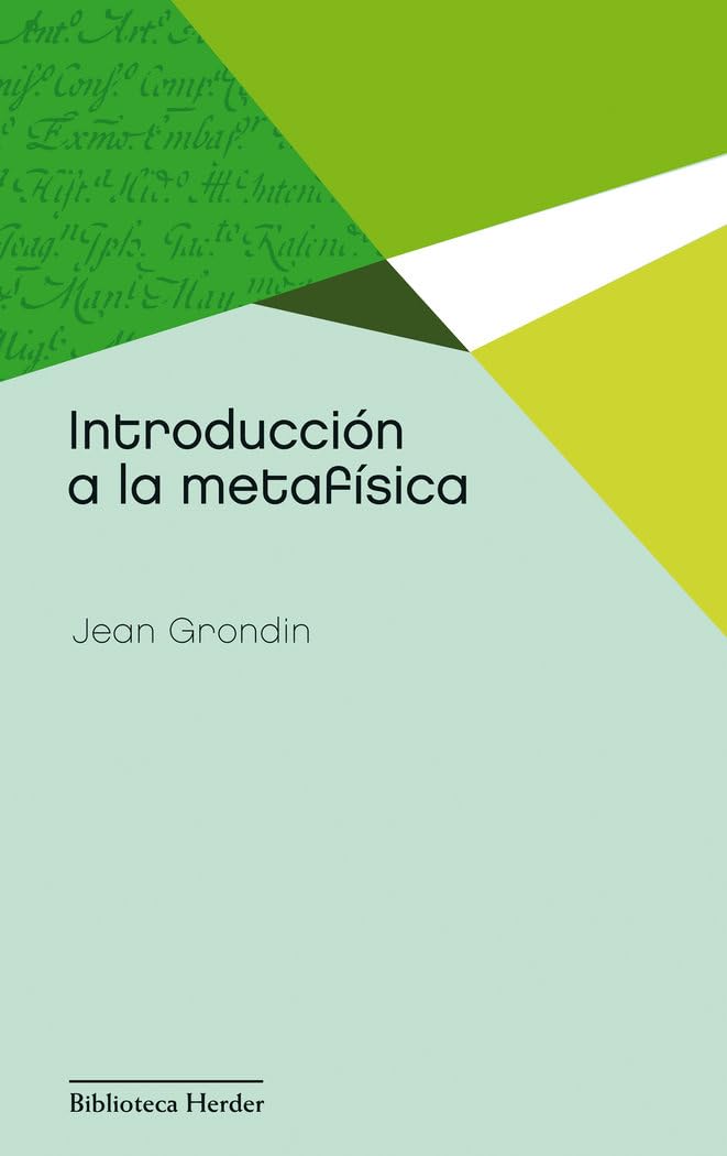 Introducción a la Metafísica (Biblioteca Herder)