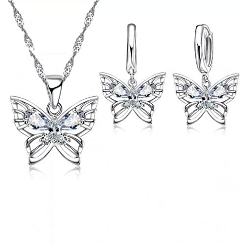 Joyería de mariposa para niña y mujer perfecta para bodas comuniones y fiestas de gala