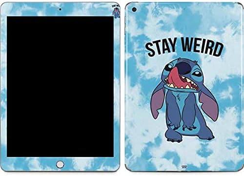 Skinit Decal Tablet Skin Compatible with iPad 9.7in (2018) - Officially Licensed Disney Lilo and Stitch Stay Weird Design