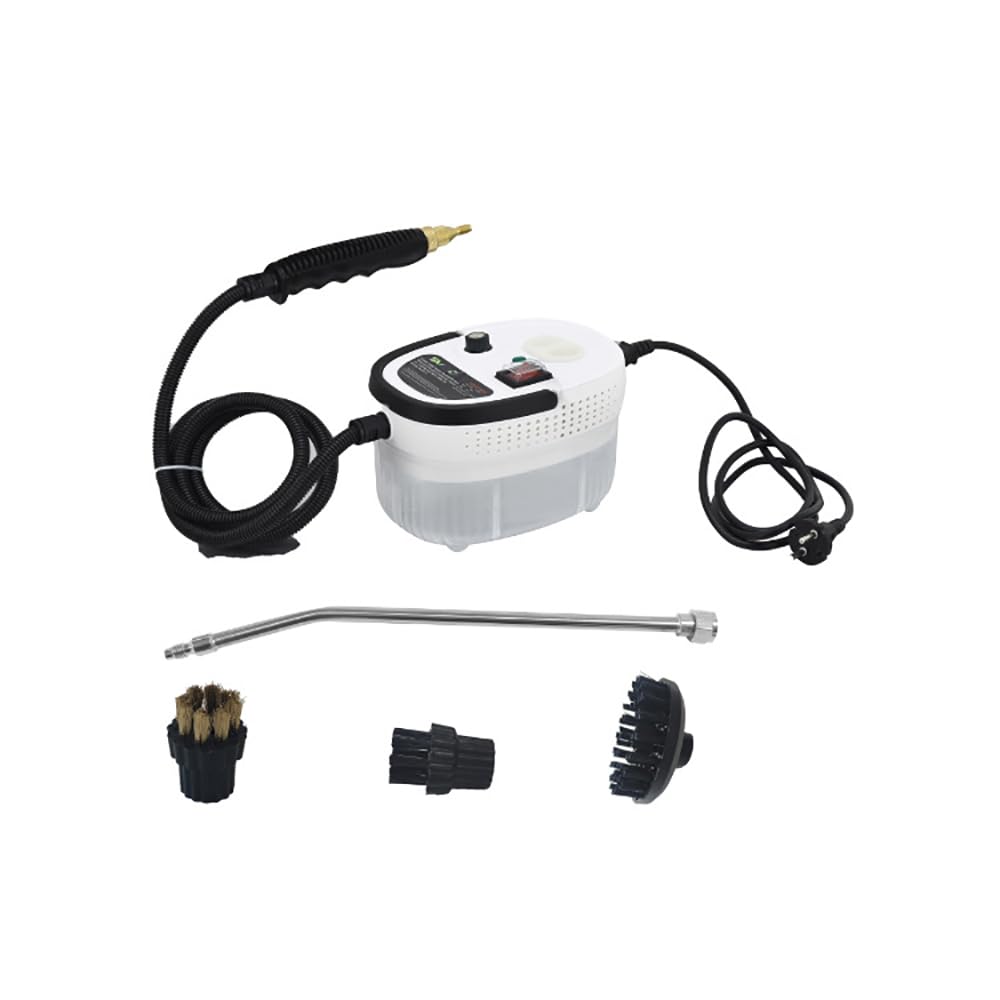 2500W Home Steam Cleaning Machine High Temperature High Pressure Kitchen Air Conditioning Hood Adjustable Electric Cleaner (White)