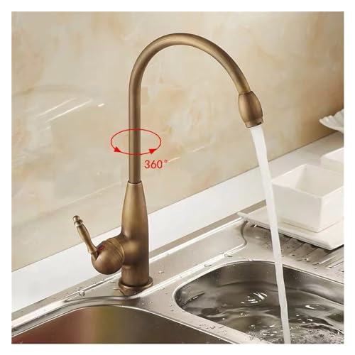 Grifo de lavabo de baño giratorio 360 mezclador montado en cubierta grifos AB 2