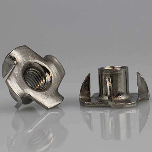 Dely Trade®, Dadi ragno M5 in acciaio inox A2, 25