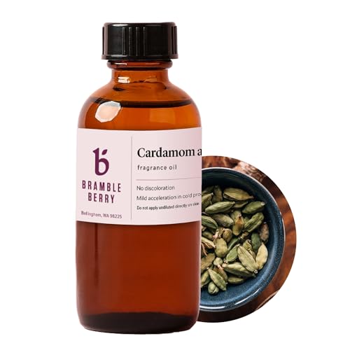 Image of Bramble Berry Cardamom & Cedar Warm Spice & Woods Scent for Soap Making, Candles, Lotion, Bath Bombs & Perfume | Skin Safe, Vegan, Paraben & Phthalate Free, DIY Craft Essential