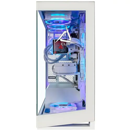 Image of CLX Horus Gaming PC - Intel Core Ultra 9 285K 3.7GHz, GeForce RTX 5080, 4TB NVMe M.2 SSD, 192GB DDR5 RGB Memory, 360mm AIO, WiFi, Windows 11 Home, White