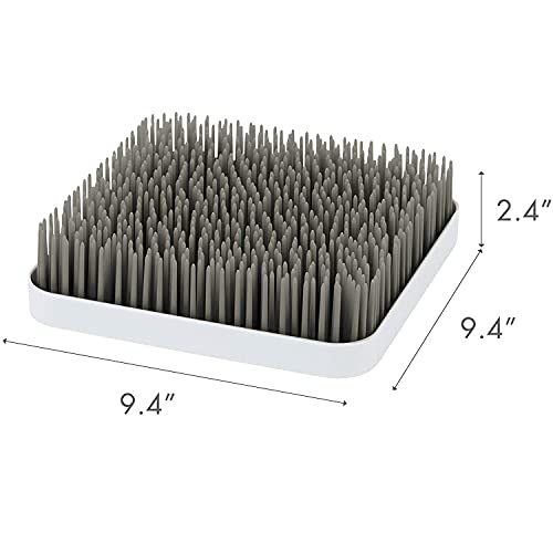 Image of Boon Grass Countertop Baby Bottle Drying Rack, Gray