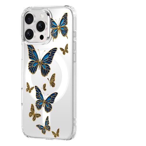 Coque iPhone 16 Pro compatible avec aimant dos rigide antichoc