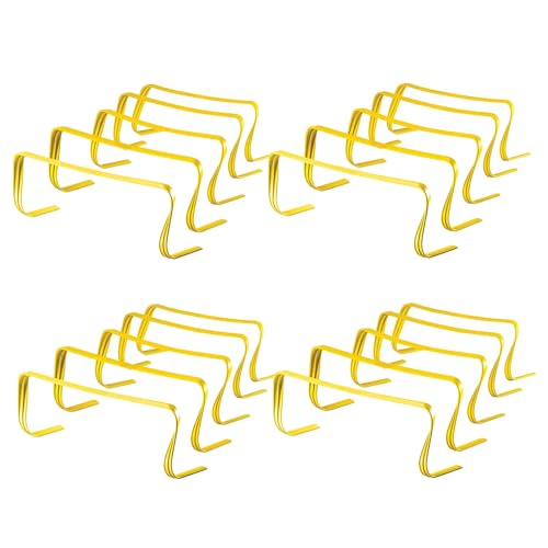 Vallas Entrenamiento Vallas de agilidad de 6 pulgadas y 9 pulgadas de alto, paquete de 5, 10, 15 y 20 equipos de entrenamiento con vallas, diferentes alturas para atletas de todos los(20pcs,30cm (11 4