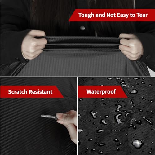 Image of Car Covers for Automobiles, 6 Layers Car Cover Waterproof All Weather, Outdoor Car Cover Sun UV Rain Snow Wind Protection, Full Exterior Cover Fit for 181 inch(181 * 73 * 65 inch) SUV