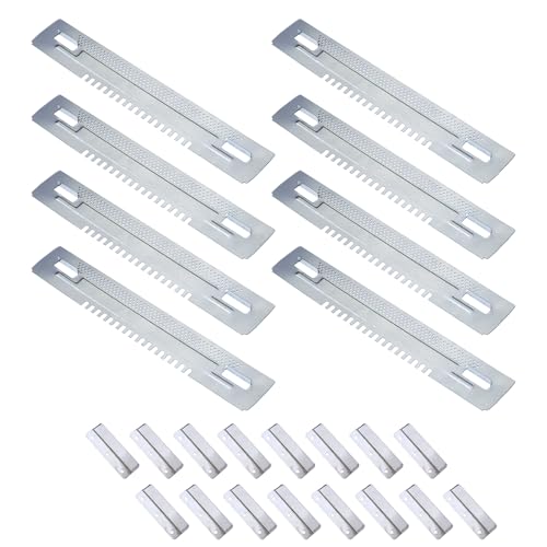 8 Packs Entrance Reducer and Mouse Guard Sliding Mouse Guards Tra...