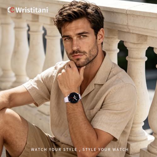 Image of Wristitani Leather Strap for Samsung Galaxy Watch Ultra /9 /8 /7 /6 /5 /4
