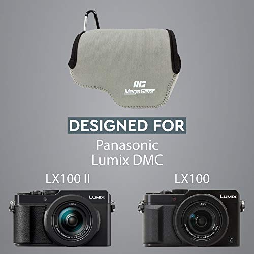 Funda para cámara MegaGear neopreno para Panasonic Lumix miniatura 5