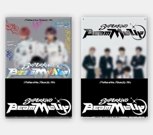 SUPERKIND 1st Mini Album avec photocard et sticker à collectionner en édition BEAM ME UP